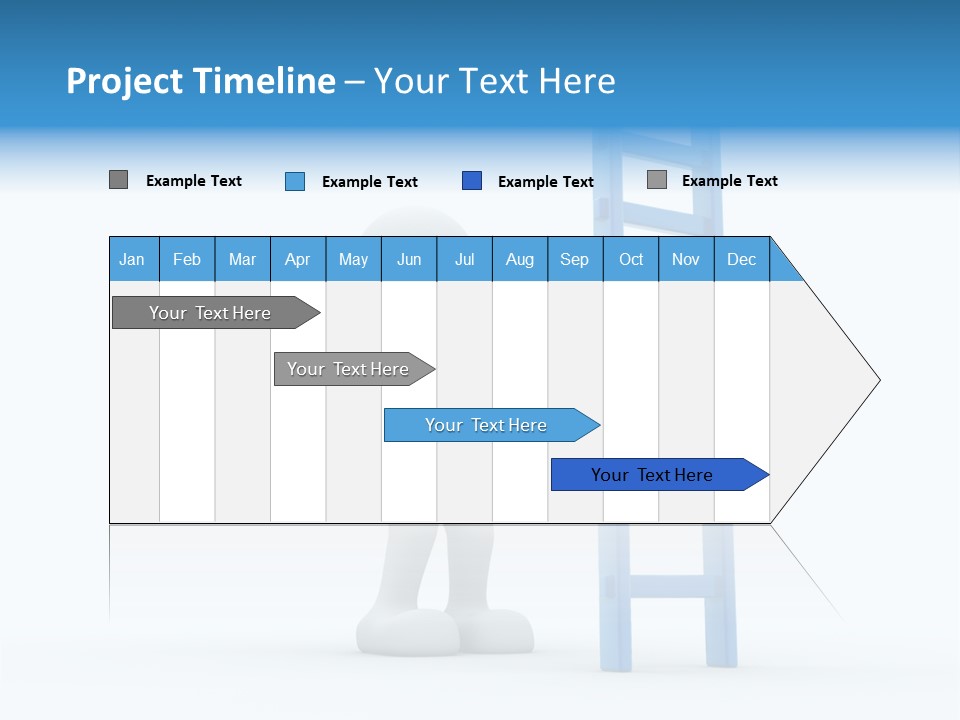 Icon Conceptual White PowerPoint Template