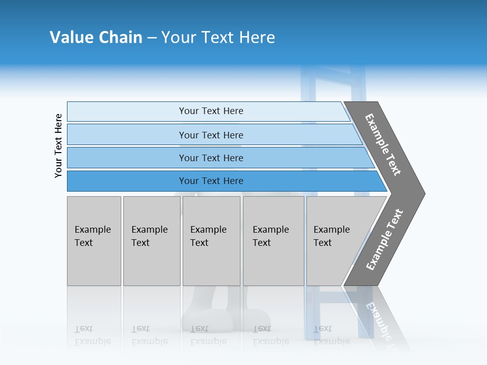 Icon Conceptual White PowerPoint Template