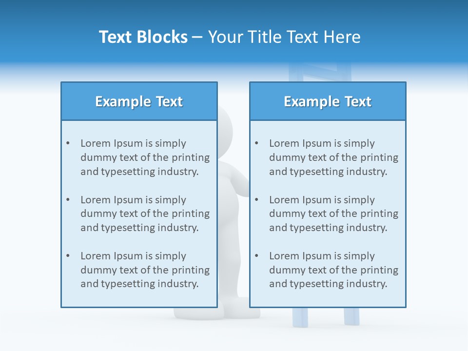 Icon Conceptual White PowerPoint Template