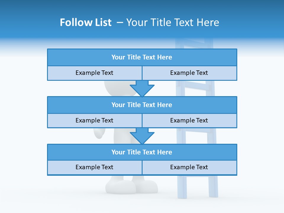 Icon Conceptual White PowerPoint Template