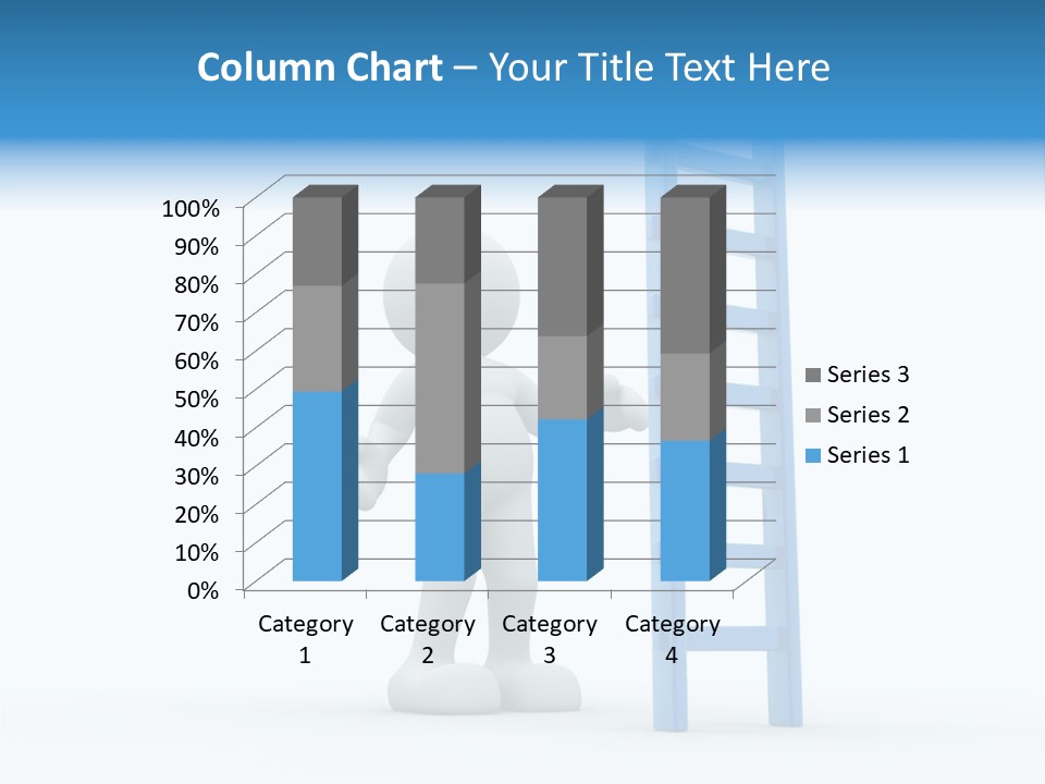 Icon Conceptual White PowerPoint Template