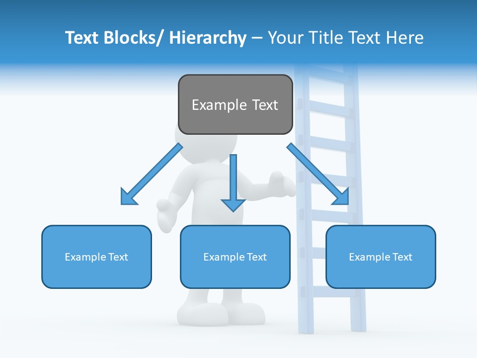 Icon Conceptual White PowerPoint Template