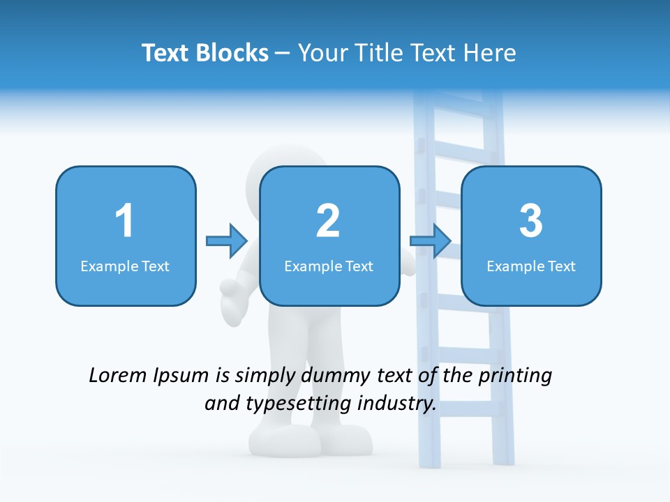 Icon Conceptual White PowerPoint Template