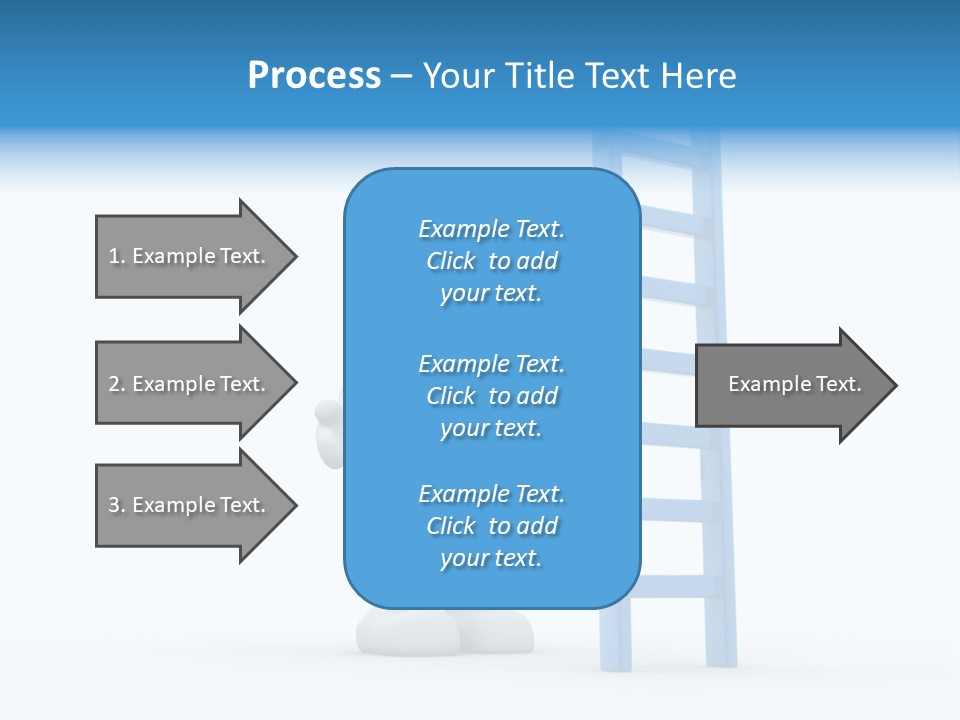 Icon Conceptual White PowerPoint Template