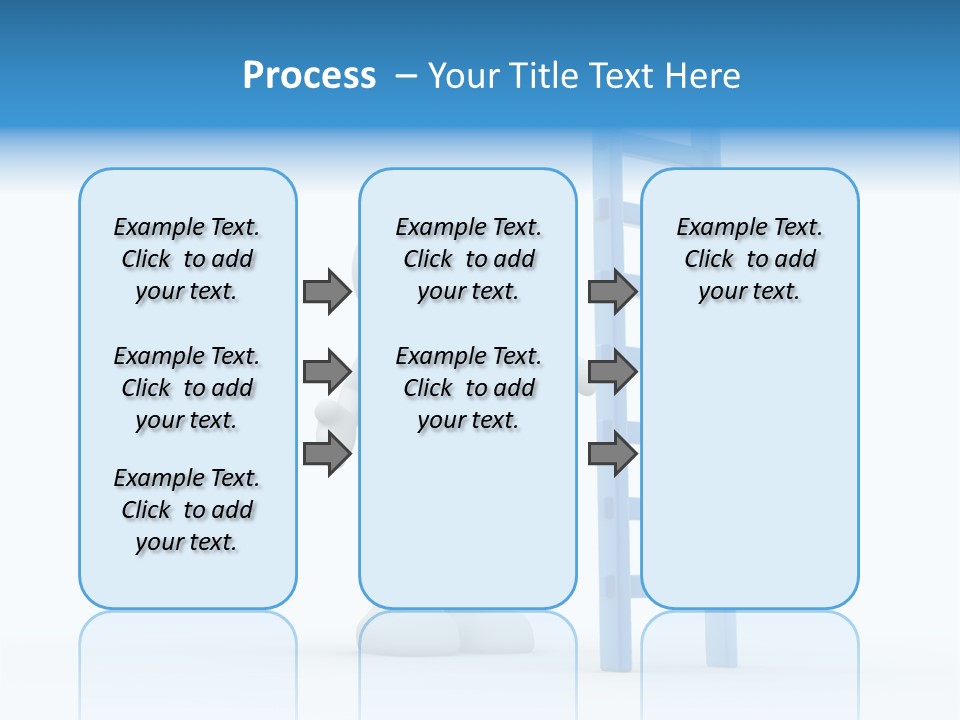 Icon Conceptual White PowerPoint Template