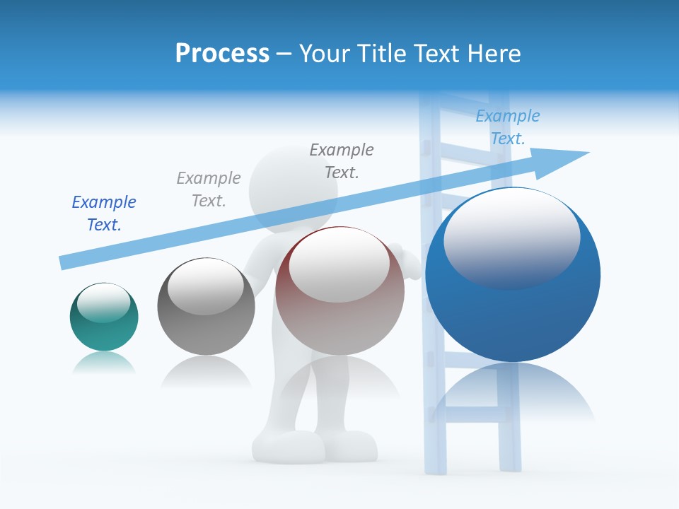 Icon Conceptual White PowerPoint Template