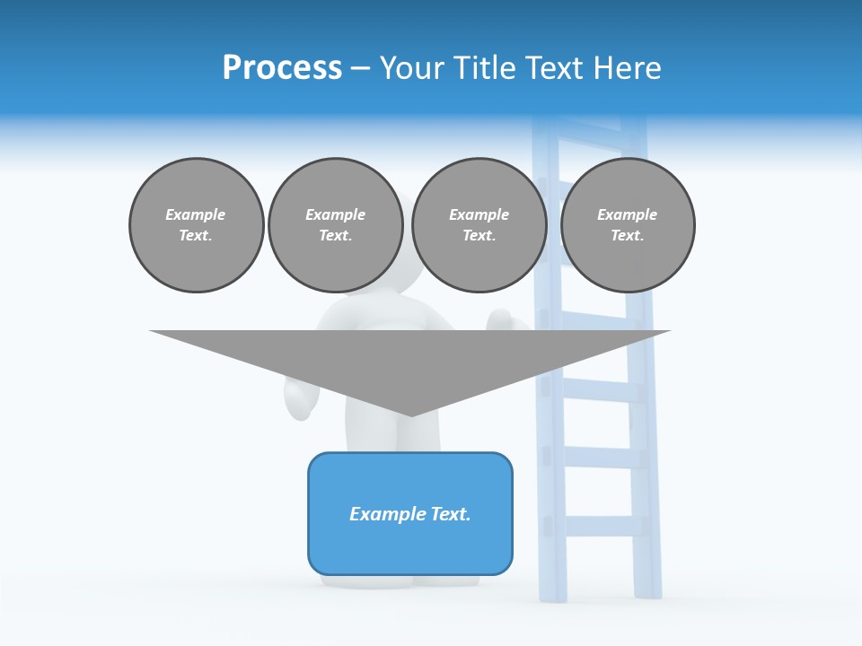 Icon Conceptual White PowerPoint Template