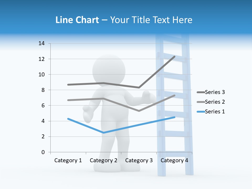 Icon Conceptual White PowerPoint Template