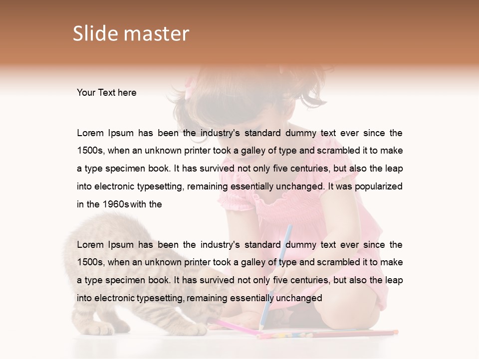 Background Breed Beauty PowerPoint Template