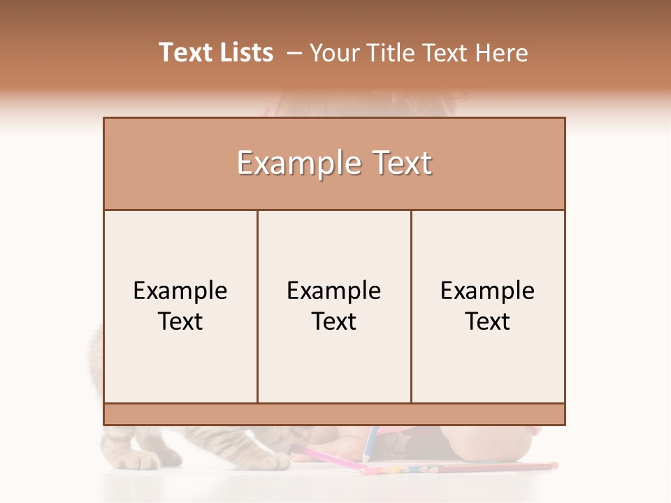 Background Breed Beauty PowerPoint Template
