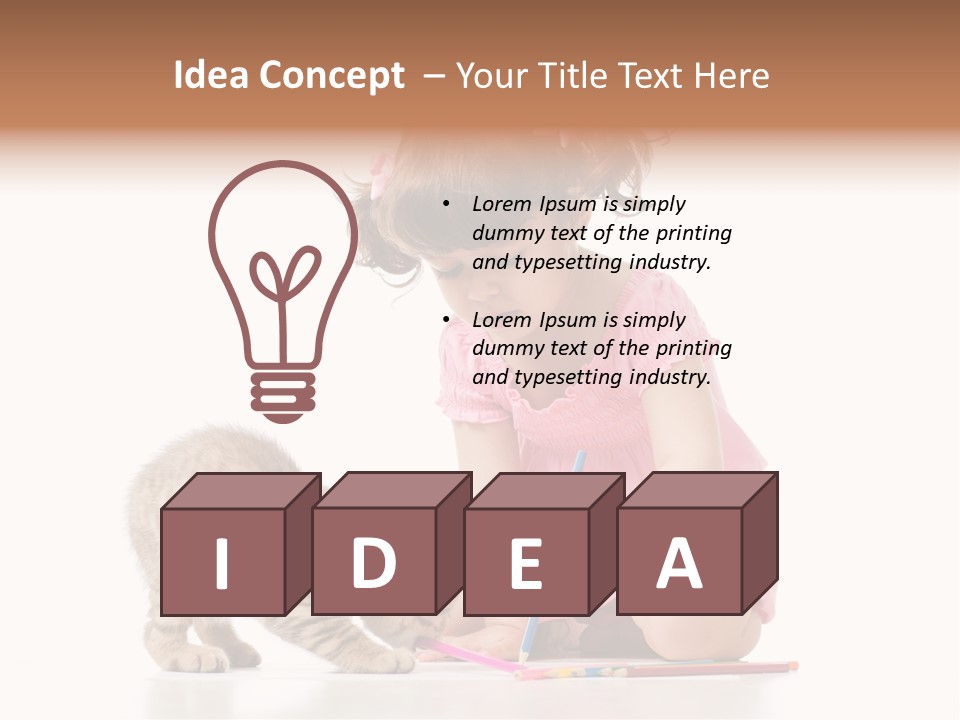 Background Breed Beauty PowerPoint Template