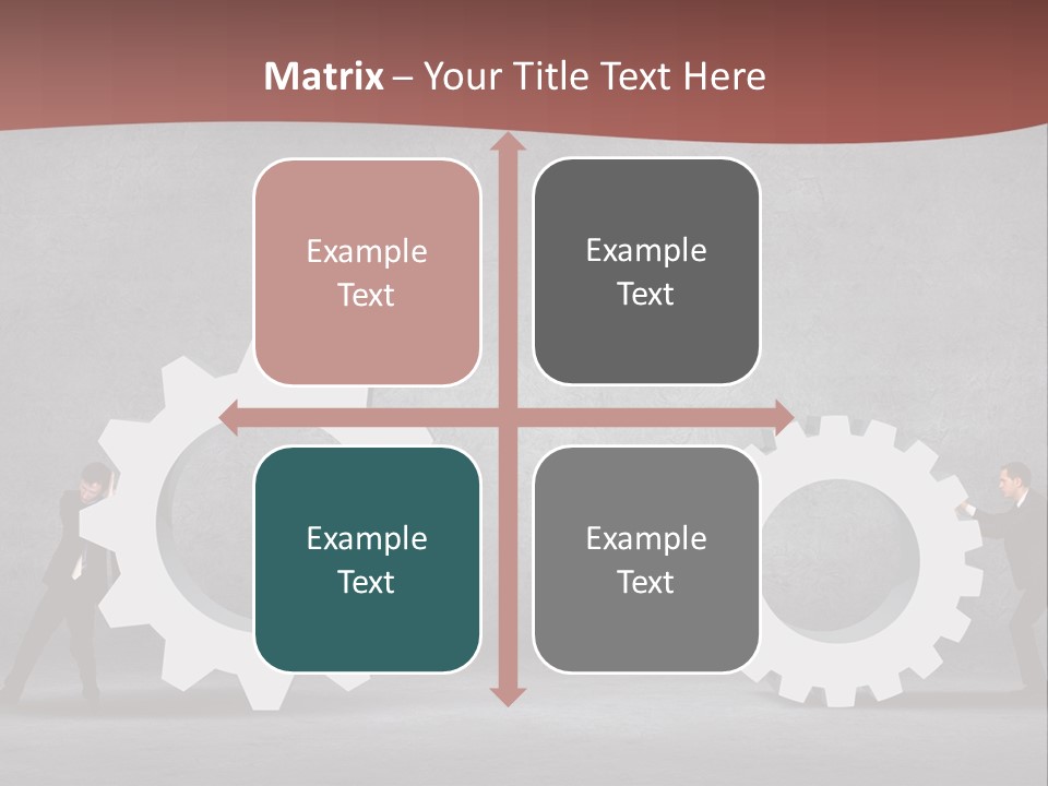 Businessman Idea Corporate PowerPoint Template