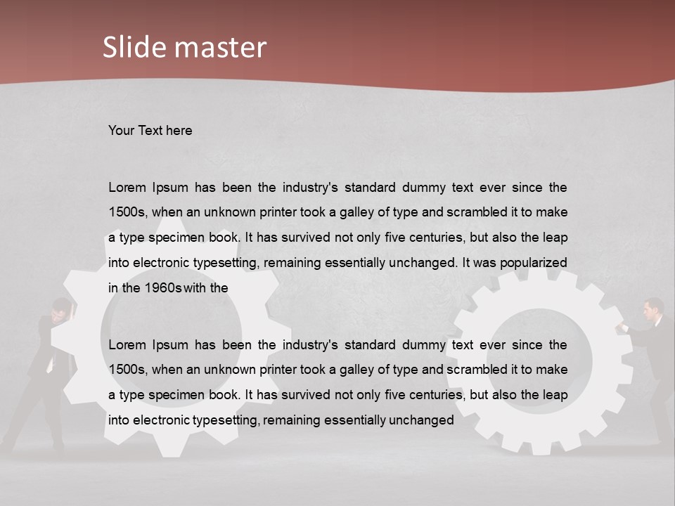 Businessman Idea Corporate PowerPoint Template