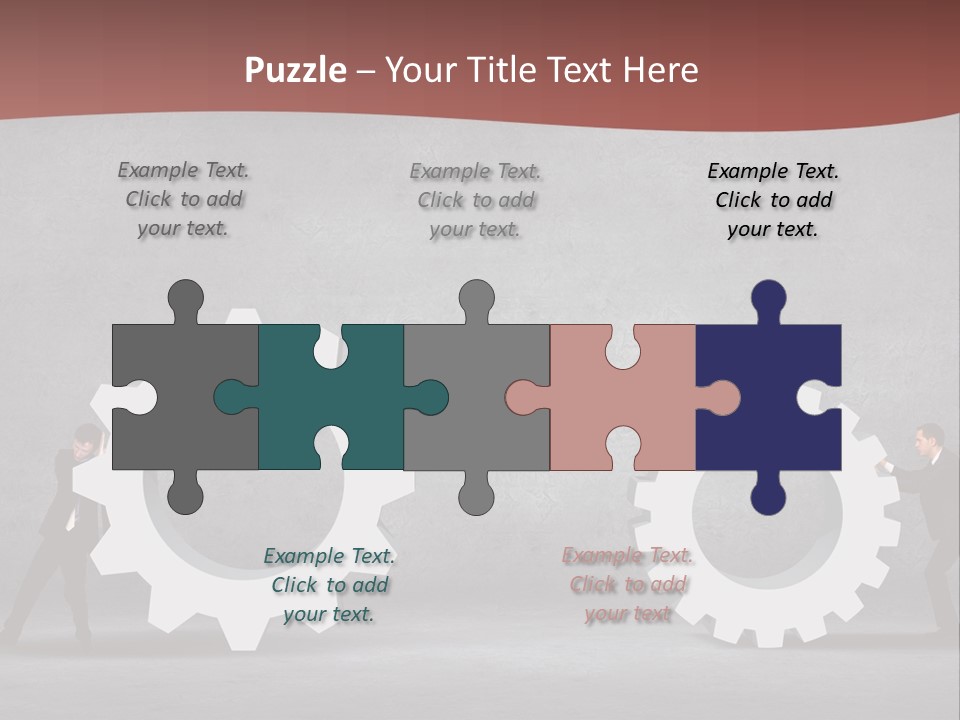 Businessman Idea Corporate PowerPoint Template