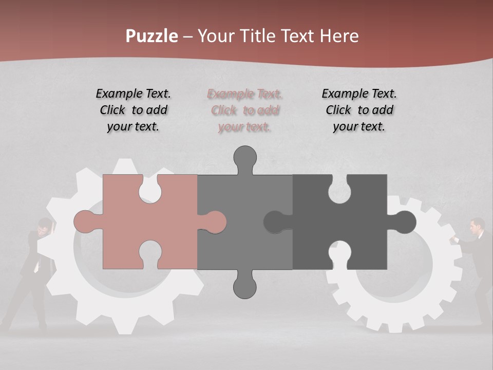 Businessman Idea Corporate PowerPoint Template