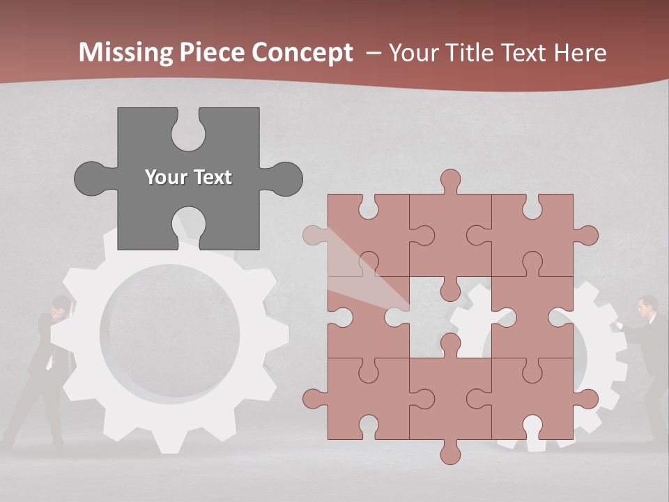 Businessman Idea Corporate PowerPoint Template