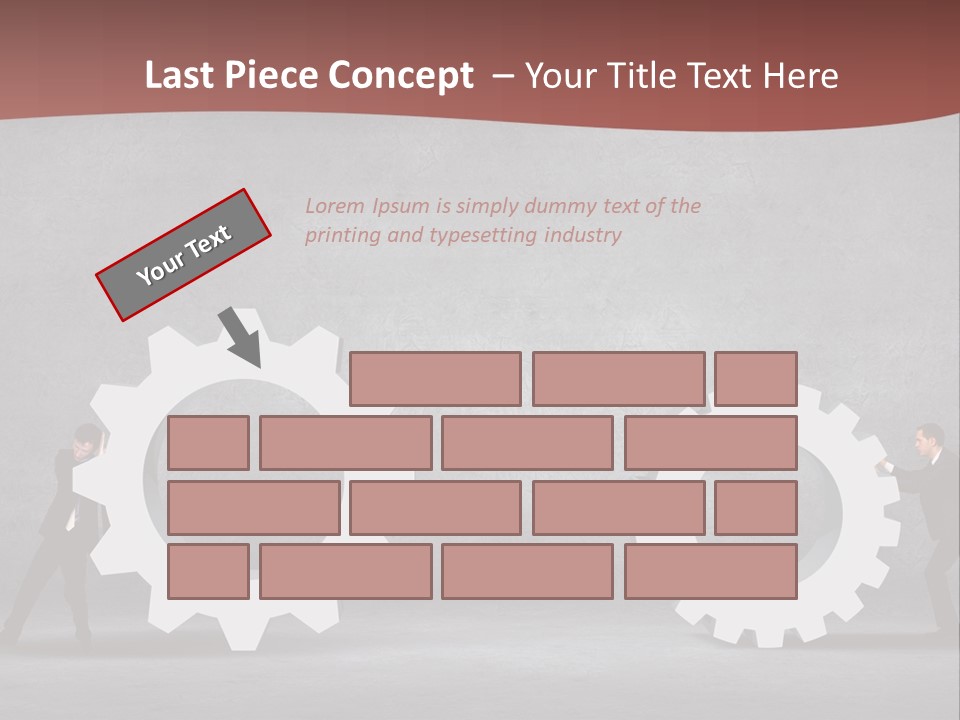 Businessman Idea Corporate PowerPoint Template