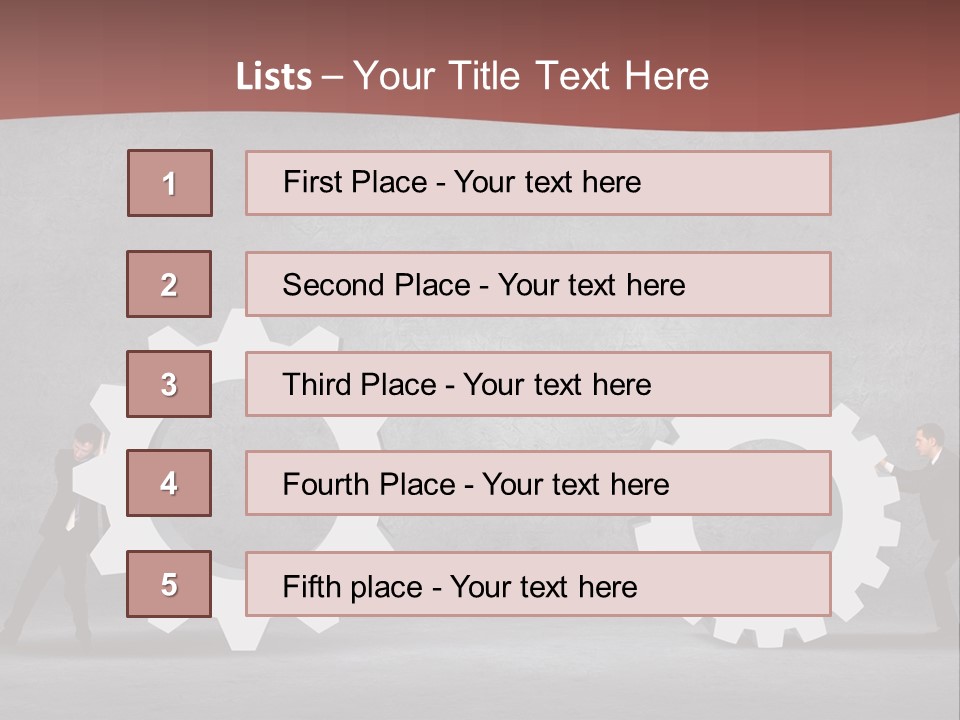 Businessman Idea Corporate PowerPoint Template
