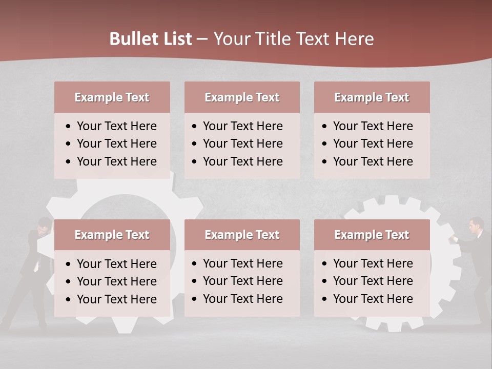 Businessman Idea Corporate PowerPoint Template