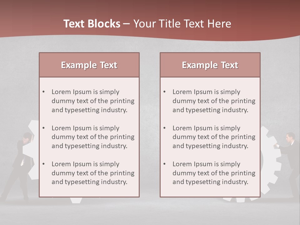 Businessman Idea Corporate PowerPoint Template