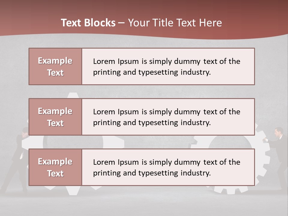 Businessman Idea Corporate PowerPoint Template