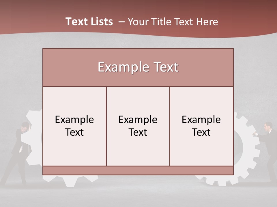 Businessman Idea Corporate PowerPoint Template