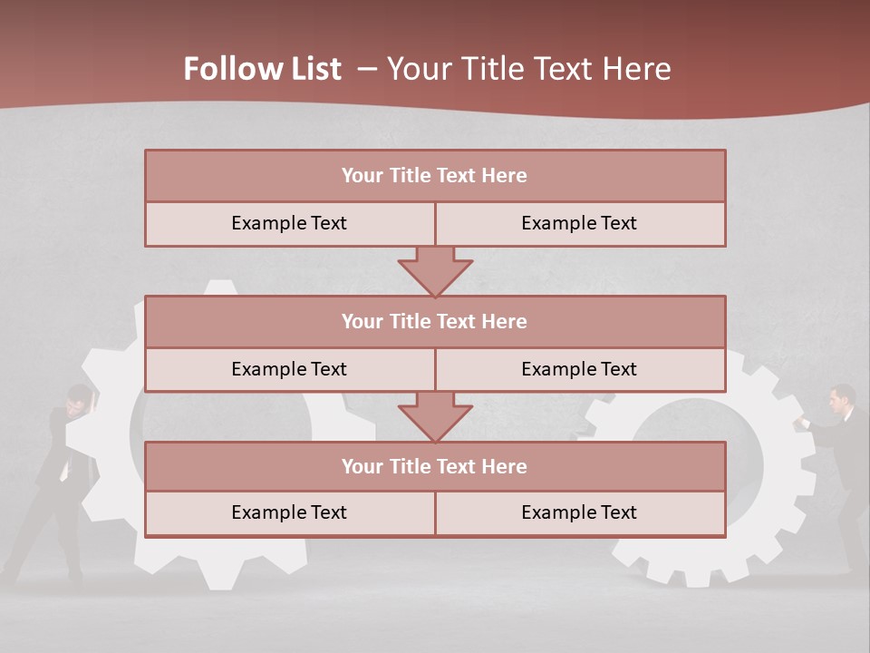 Businessman Idea Corporate PowerPoint Template