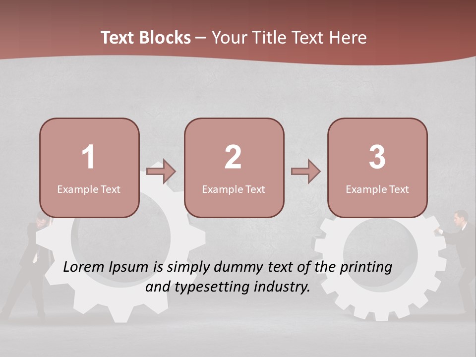 Businessman Idea Corporate PowerPoint Template