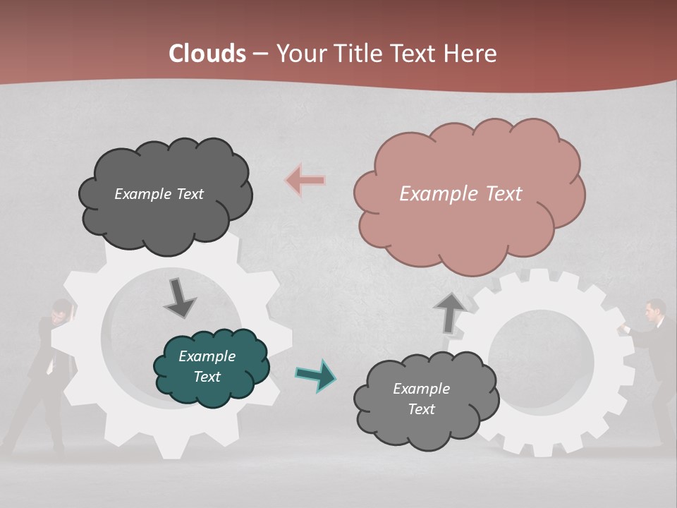 Businessman Idea Corporate PowerPoint Template