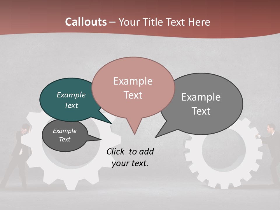 Businessman Idea Corporate PowerPoint Template