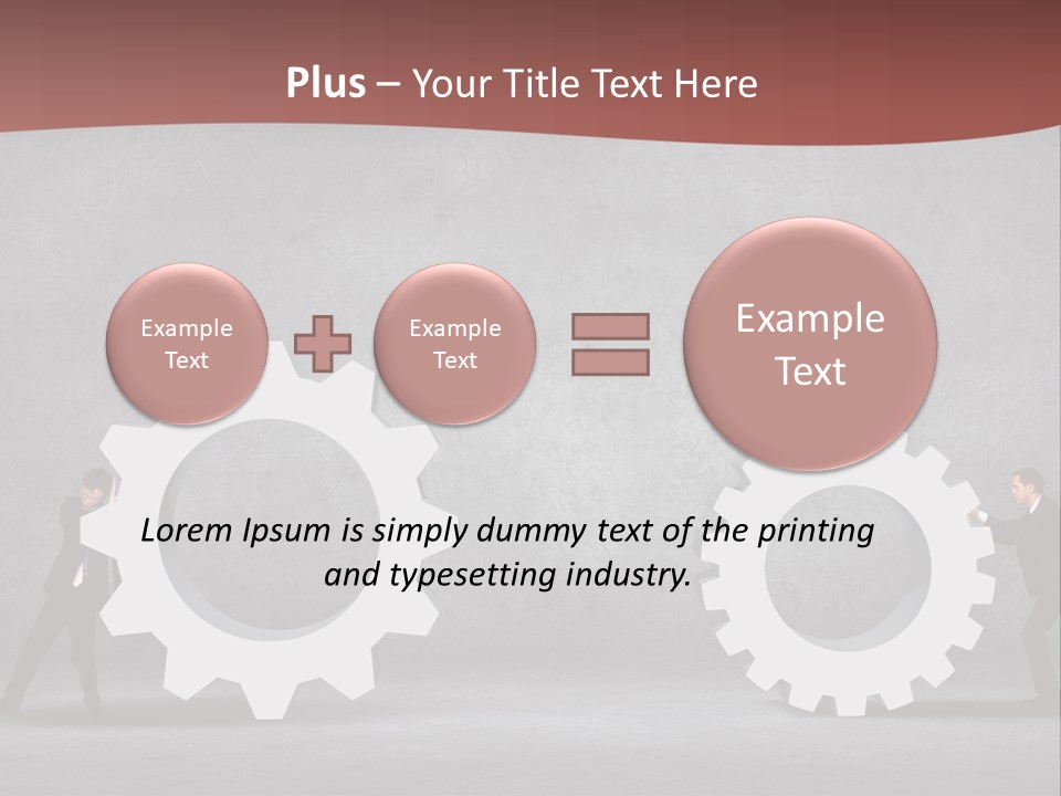 Businessman Idea Corporate PowerPoint Template