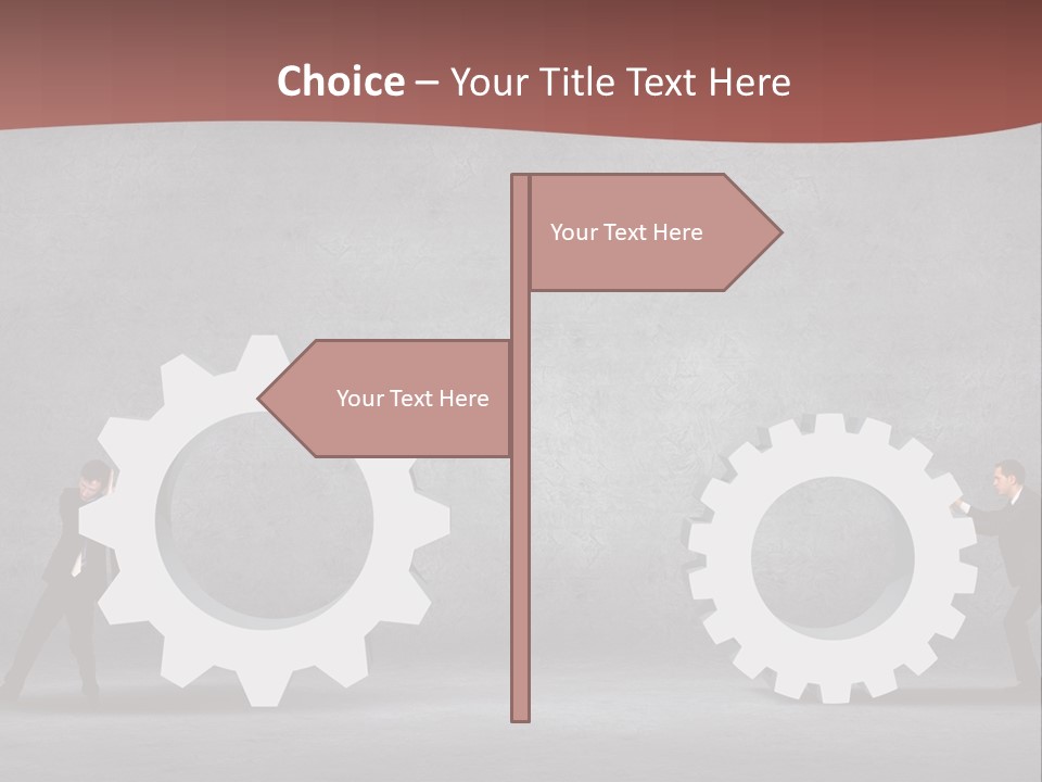 Businessman Idea Corporate PowerPoint Template