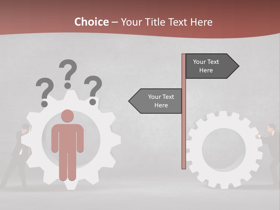 Businessman Idea Corporate PowerPoint Template