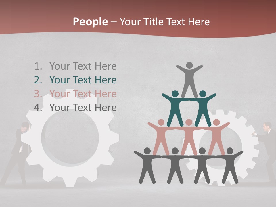 Businessman Idea Corporate PowerPoint Template