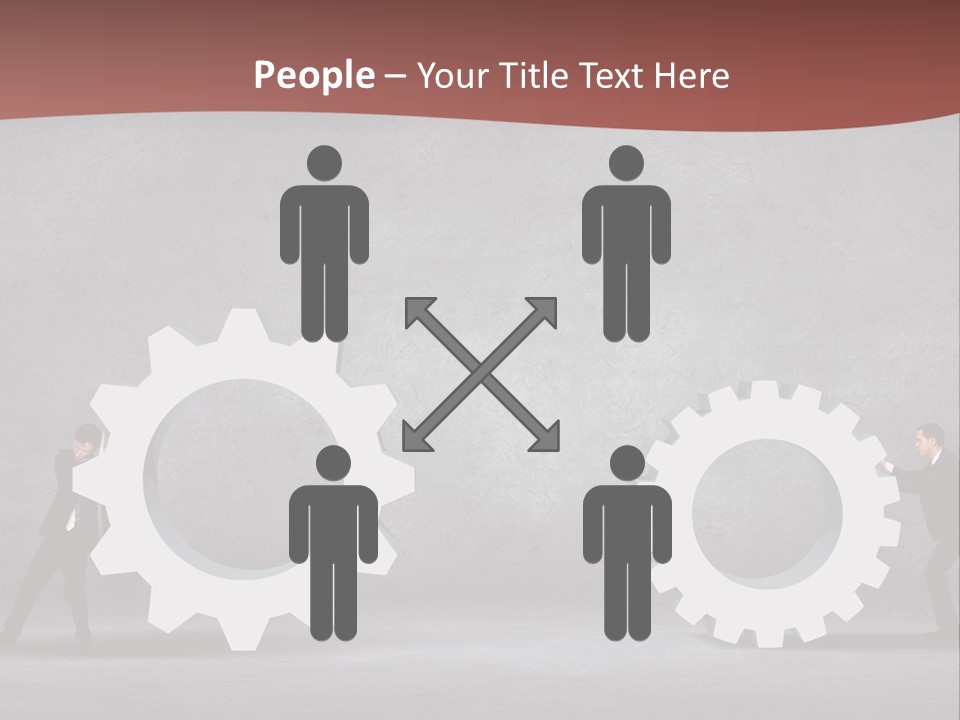 Businessman Idea Corporate PowerPoint Template