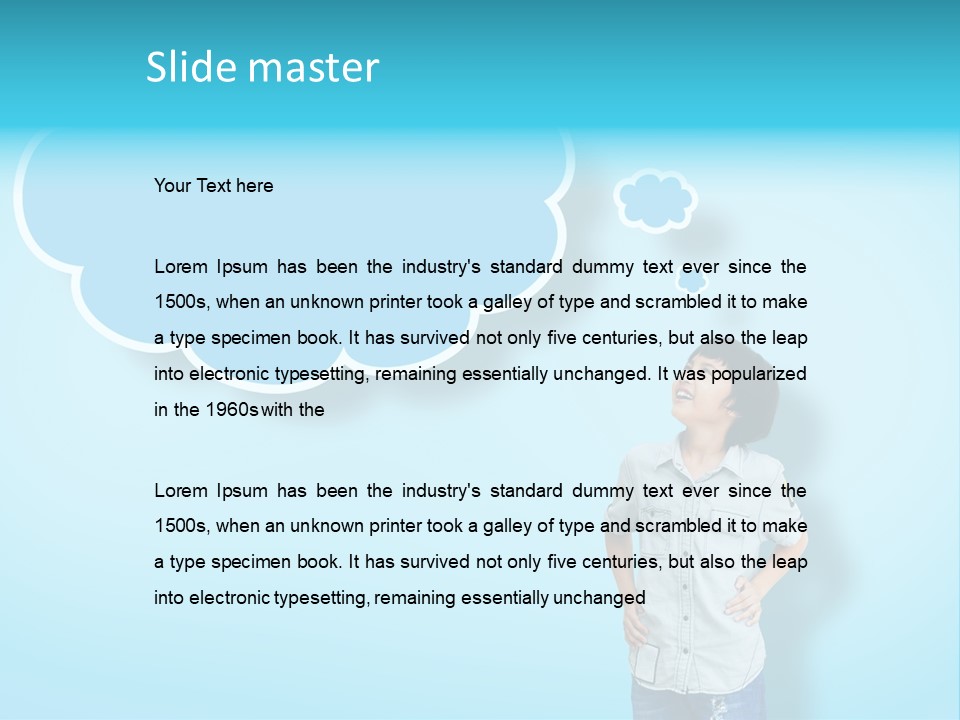 Happy Strip Beautiful PowerPoint Template