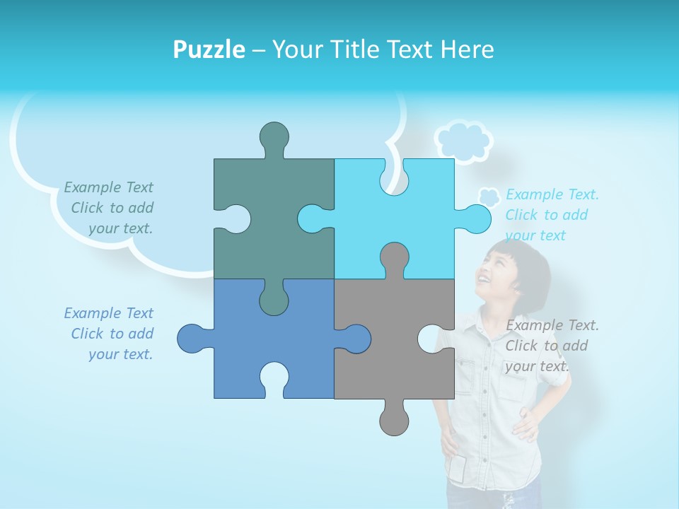 Happy Strip Beautiful PowerPoint Template