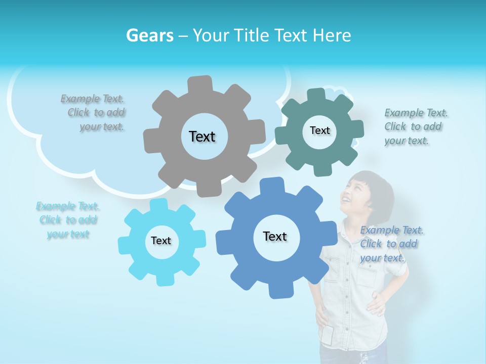 Happy Strip Beautiful PowerPoint Template