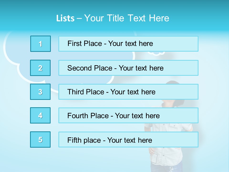 Happy Strip Beautiful PowerPoint Template