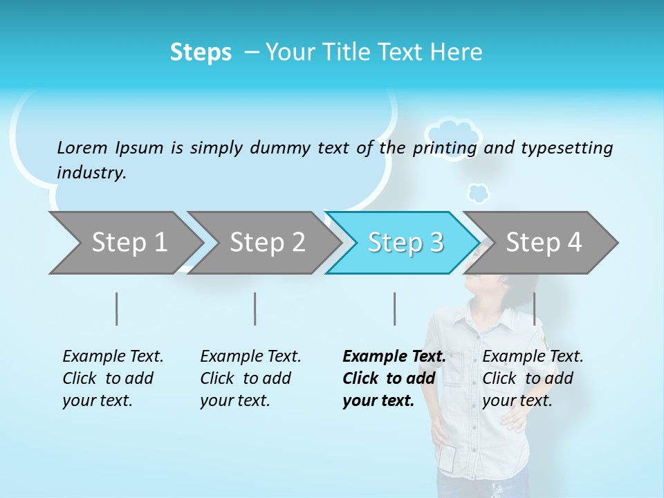 Happy Strip Beautiful PowerPoint Template