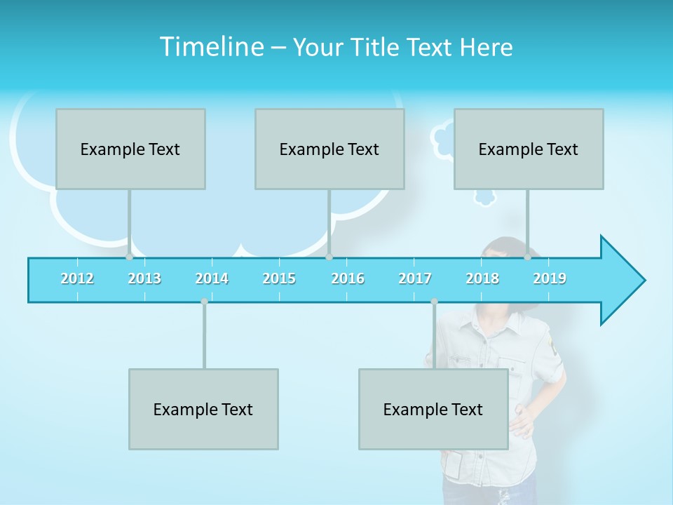 Happy Strip Beautiful PowerPoint Template
