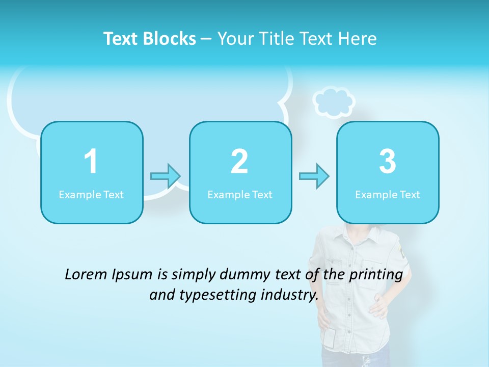Happy Strip Beautiful PowerPoint Template