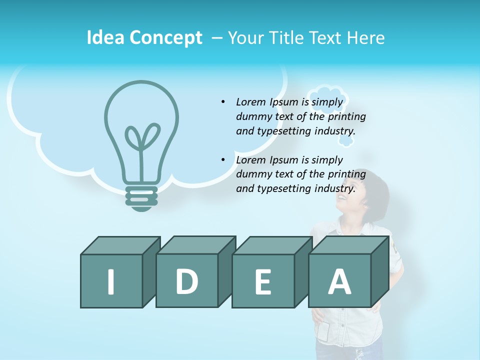 Happy Strip Beautiful PowerPoint Template