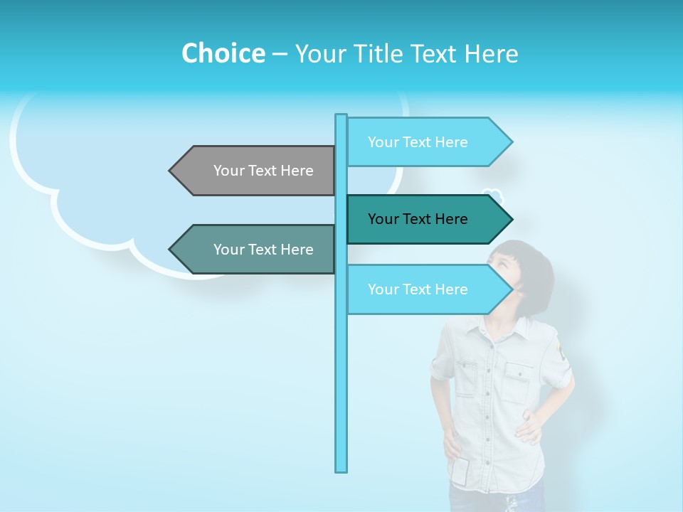Happy Strip Beautiful PowerPoint Template