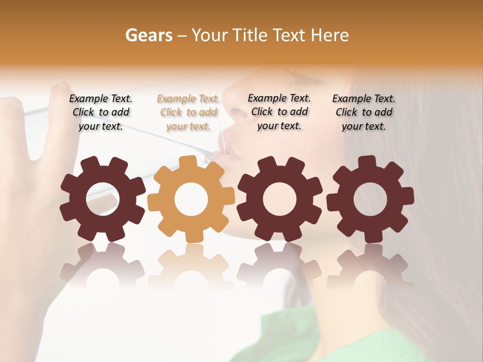 Portrait Healthcare Attractive PowerPoint Template