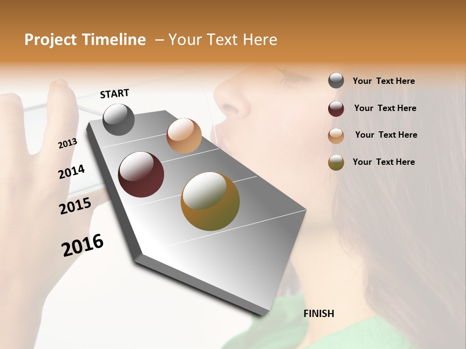 Portrait Healthcare Attractive PowerPoint Template