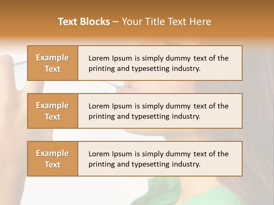 Portrait Healthcare Attractive PowerPoint Template