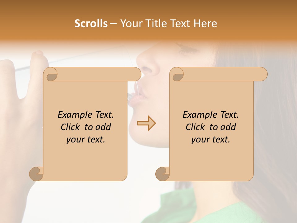 Portrait Healthcare Attractive PowerPoint Template