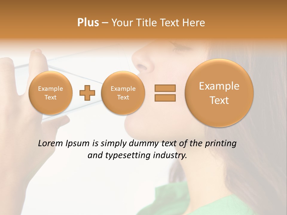 Portrait Healthcare Attractive PowerPoint Template