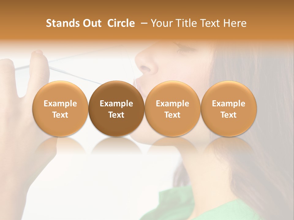 Portrait Healthcare Attractive PowerPoint Template